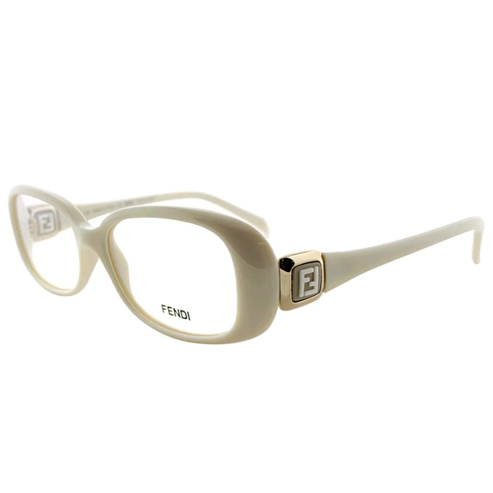 👓Fendi FE 900 208 White Plastic Eyeglasses NWOT